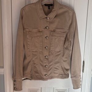 White House Black Market Women's Tan Jacket